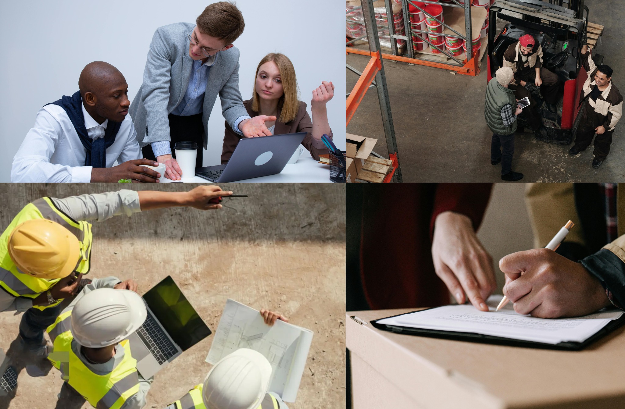 Employer support collage